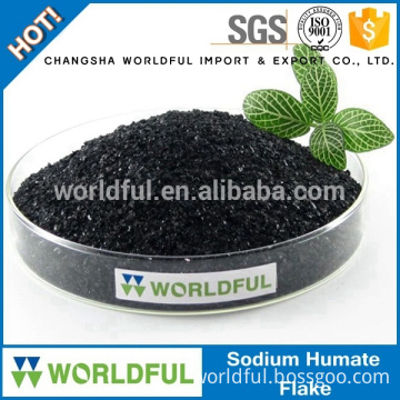 sodium humate shiny flake agriculture products